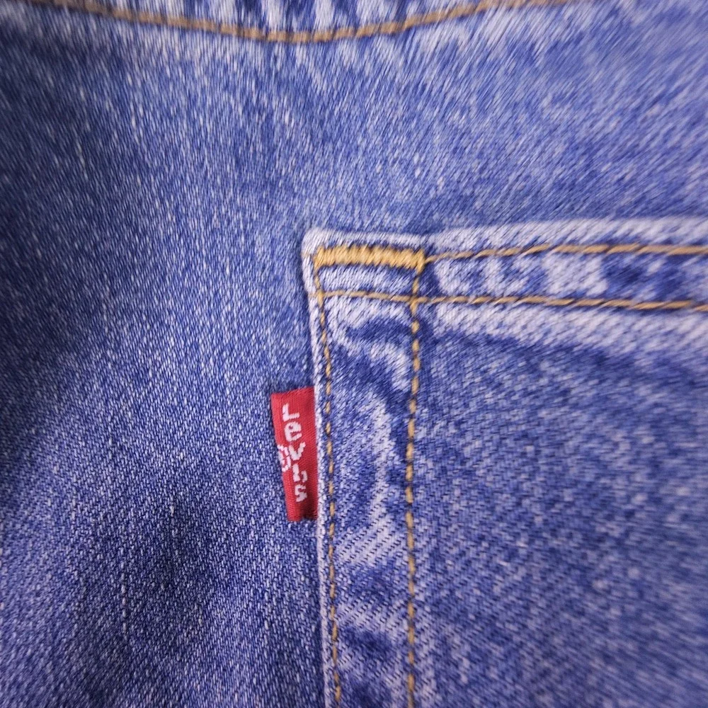 Levis‎ 505 Mens Jeans 40x30 Blue Regular Straight Stretch Denim Levis Ease